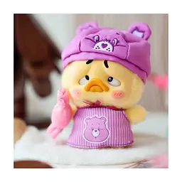 М'яка іграшка Pop Top сюрприз з кільцем 1983toys Upset Duck x Care Bears Будь веселкою (AP17183806800C) - мініатюра 4