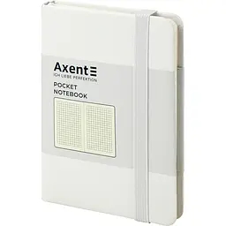 Книга записна Axent Partner A6- в клітинку 96 аркушів біла (8301-21-A) - мініатюра 2