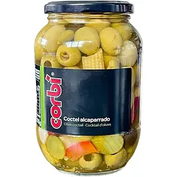 Оливки Corbi Коктейль с каперсами 835 г
