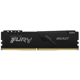 Пам'ять ПК Kingston DDR4 32GB KIT (16GBx2) 3200 Fury Beast Black