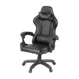 Кресло игровое Аклас Озорник ANF подростковый Черный (PU-черный) (00160337)