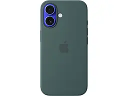 Чохол для смартфона Apple iPhone 16 Silicone Case with MagSafe - Lake Green (MYY83) - мініатюра 3