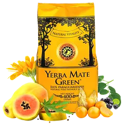 Йерба Мате Green PAPAJA MORINGA - 400 г