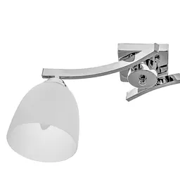 Люстра стельова Brille для передпокою E27 60W CH/FG (LK-624C/2) - мініатюра 2
