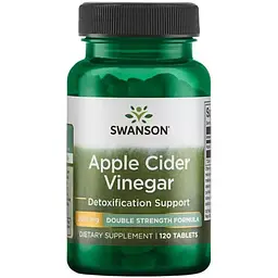 Яблучний оцет Swanson Apple Cider Vinegar 120 таблеток