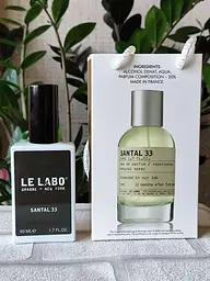 Парфуми унісекс, аромат за мотивами Santal 33, У СУМОЧЦІ (50 мл)