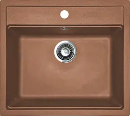 Кухонна мийка Adamant STEP terra-cotta 565x500x190 мм, без крила 56,5 см