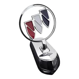 Емблема приціл Buick метал Хром 85х38х68 мм на скотчі (Завод)