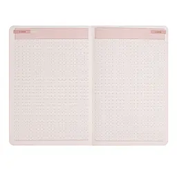 Діловий блокнот Leo Planner м'який А5 Garden 252774 320 аркушів блідо-рожевий - мініатюра 10