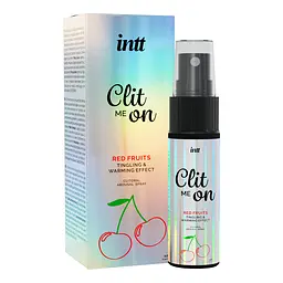 Возбуждающий спрей для клитора Intt Clit Me On, 12 мл (вишня)