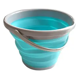 Туристичне складане відро, 5 л Cіліконове відро Сollapsible Bucket - мініатюра 3