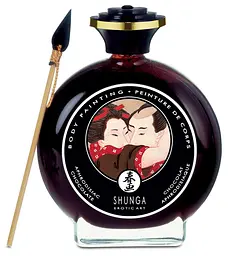 Фарба для тіла - Shunga Body Painting Aphrodisiac Chocolate - мініатюра 1