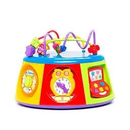 Ігровий центр KIDDI SMART – МУЛЬТИЦЕНТР (світло, українська) KIDDI SMART 063388