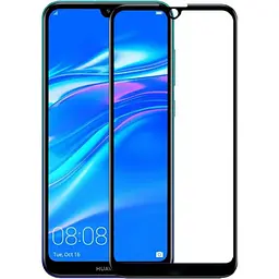 Захисне скло Mocolo 2.5D Full Cover Tempered Glass Huawei Y7 2019 Black - мініатюра 2