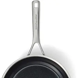 Сковорода KitchenAid Multi-Ply Stainless Steel 24 см з керамічним покриттям (CC004949-001) - мініатюра 3