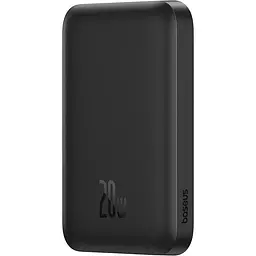 Портативний акумулятор Baseus Magnetic Mini Air Wireless 20W 6000mAh black (P10059002113-00) - мініатюра 3