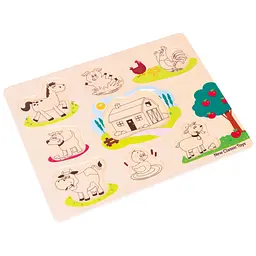 Пазл New Classic Toys Ферма, 8 частин (10430) - мініатюра 4