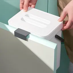 Відро для сміття MBM My Home з кришкою 5 л біле (BIN-11 5L WHITE/ANTHRACITE) - мініатюра 11