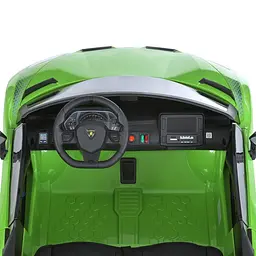 Дитячий електромобіль Машина Lamborghini 24V до 60 кг Зелений (DE-169-E-677) - мініатюра 6