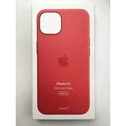 Оригінальний силіконовий чохол Apple Silicone Case MagSafe для iPhone 13 Red MM2C3ZE/A
