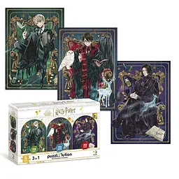 Дитячий пазл 3 в 1 "Династія чарівників" DoDo Toys 200575 набір 4 в 1 - мініатюра 6