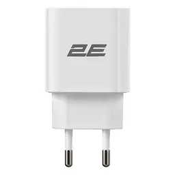 Мережевий зарядний пристрій 2E (1USB 3A) 25W Білий (2E-WC1USBC25W-W) - мініатюра 5