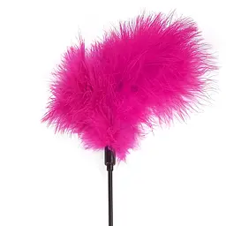 Лоскітка з пером індика Art of Sex – Feather Paddle, темно-рожева - мініатюра 2
