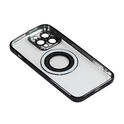 Магнітний чохол XON PhoneCase Magnetic для iPhone 13 Pro Max (PCMC1113400B 7928) Чорний/Прозорий - мініатюра 4