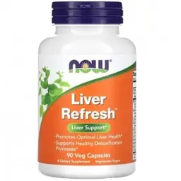 Підтримка печінки у капсулах №90 Now Foods Liver Refresh - мініатюра 1