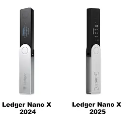 Криптогаманець Ledger Nano X Onyx Black 2024 - мініатюра 5