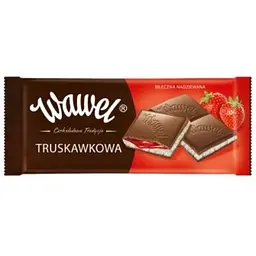 Шоколад молочний Wawel Полуниця та йогурт 100 г (691258) - мініатюра 2