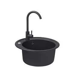Кухонна мийка Kroner KRP Komposit SCH-510 (CV027405) - мініатюра 4