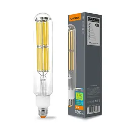 Лампочка Videx LED Filament T52F 50W E27 5000K (VL-T52F-50275) - мініатюра 3