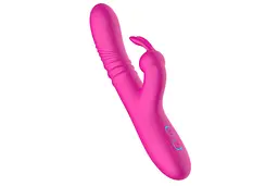 Вібратор-кролик B - Series Cute Rabbit, 24 см (рожевий) - мініатюра 7