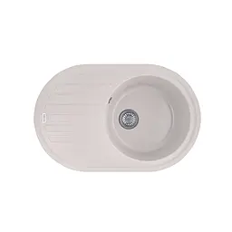 Кухонна мийка гранітна Kroner KRP Komposit COL-7750 CV027418, Береза