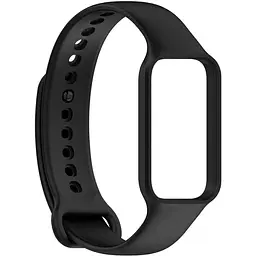 Силіконовий ремінець BeCover для Xiaomi Redmi Smart Band 2 Black (709361) - мініатюра 3