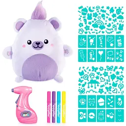 Набір для творчості Canal Toys Airbrush Plush Kawaii Ведмежа (AIR067) - мініатюра 14
