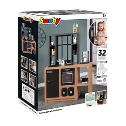 Игровой набор Smoby Интерактивная кухня Лофт с кофеваркой, аксессуарами и звуковым эффектом (312600) - миниатюра 6