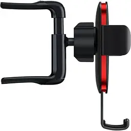 Тримач Baseus Metal Age II Gravity Car Mount (Round Air Vent Version) (SUJS030001) - мініатюра 2