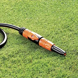 Конектор для поливального шлангу 1/2"-5/8" з краном та системою "Aquastop" Claber 8601 - мініатюра 3