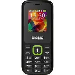 Мобільний телефон mobile X-style 171 Mini, Black-Green Sigma teh0024005 - мініатюра 2