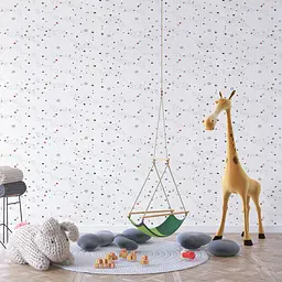 Самоклеюча 3D панель 3D Loft під білу цеглу зі зірками 20 м 20000х700х3 мм Біла - мініатюра 7