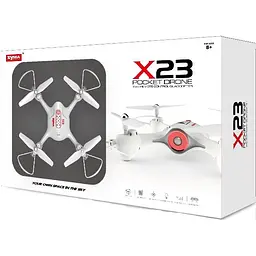 Іграшка на радіокеруванні Syma квадрокоптер 21 см (X23 White) - мініатюра 5