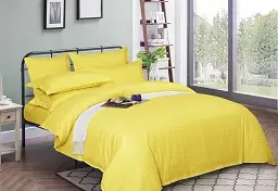 Комплект постільної білизни TAG Tekstil страйп-сатин LUXURY ST-1040 King Size (Євро maxi)