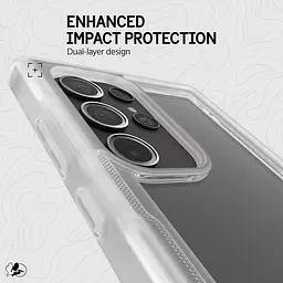 Оригінальний протиударний чохол для Samsung Galaxy S24 Ultra Pelican Voyager Clear аналог OtterBox Defender з кліпсою - мініатюра 4