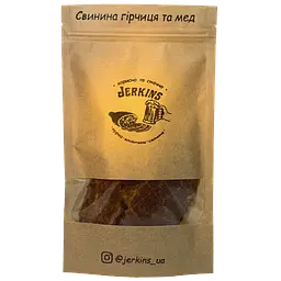 М'ясні чипси Свинина гірчиця та мед Jerkins