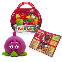 Стретч-іграшка Elastikorps Borsch у вигляді овоча "Борщ" 41/CN23 у дисплеї - мініатюра 9