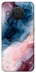 Чохол Demsky Рожево-блакитні розводи для Nokia X10/X20