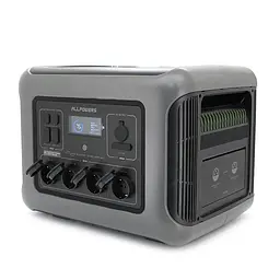 Power station ALLPOWERS R2500 APP Control, Wi-Fi, Bluetooth, 2500W, 2016Wh LiFePO4 3500Cycles, MPPT 1000w max, CAR port, DC12/24V, 4хAC 220V, 2xUSB-TYPE-C 200W, 2xUSB-A 18W, 2xUSB-A 36W, XT60, wireless 15W, Fast charge 60min, 456×360×346mm, 29kg - мініатюра 2