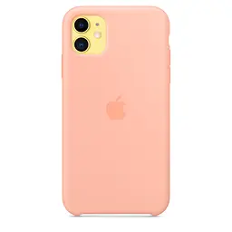 Чохол Silicone Case для Apple iPhone 11 [Grapefruit] ААА [48749] - мініатюра 5